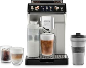 De'Longhi Eletta Explore Fully Automatic Espresso Machine with Cold Brew, 1250 watts